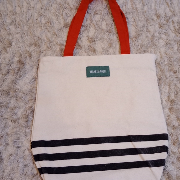 Barnes & Noble Book Smart Canvas Tote Bag - Picture 4 of 14